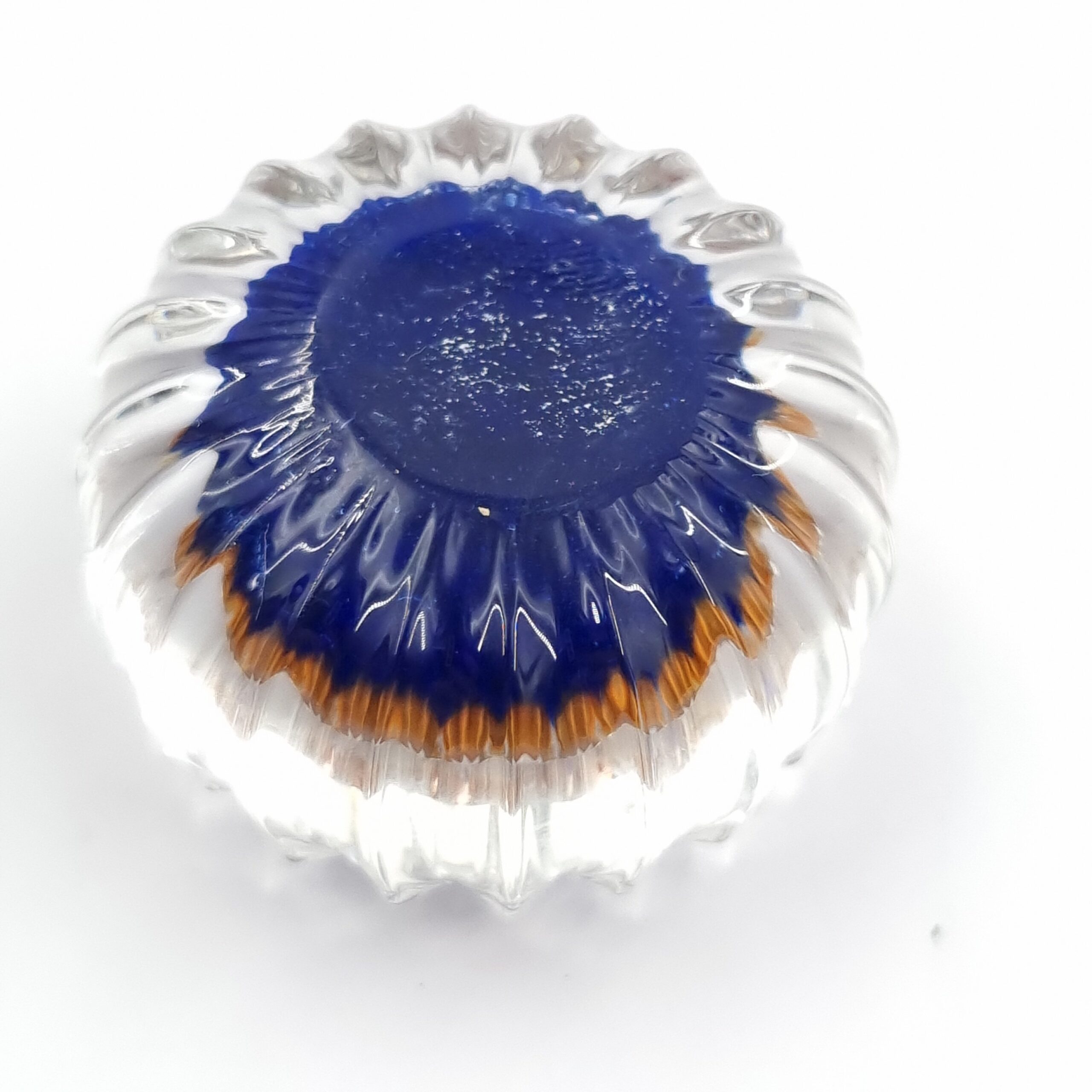 Perthshire Paperweight Small Millefiori with Fluted Edges - Image 3