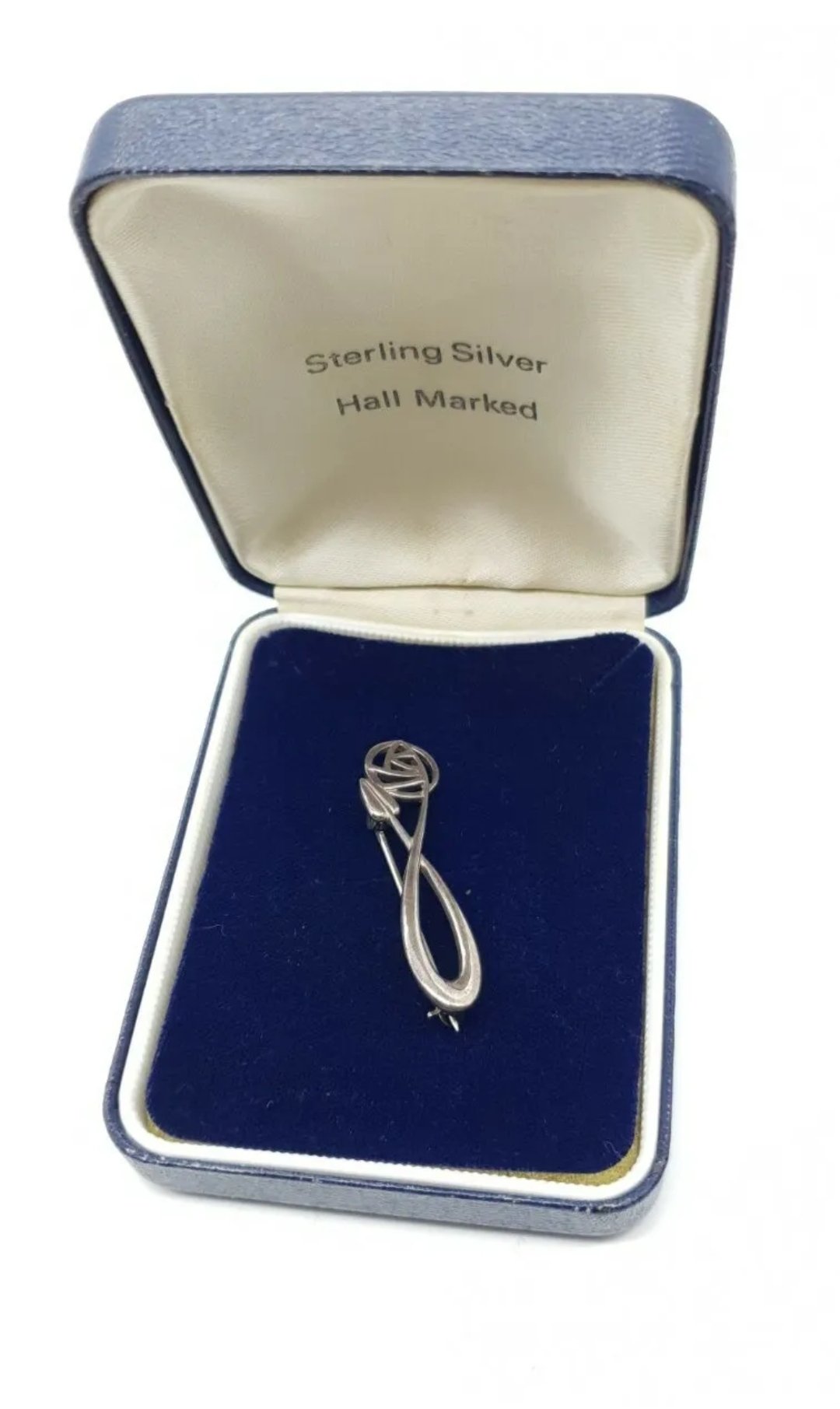 Glasgow Rose Silver Brooch Carrick CJL  Hallmarked 1977 Scotland - Image 2