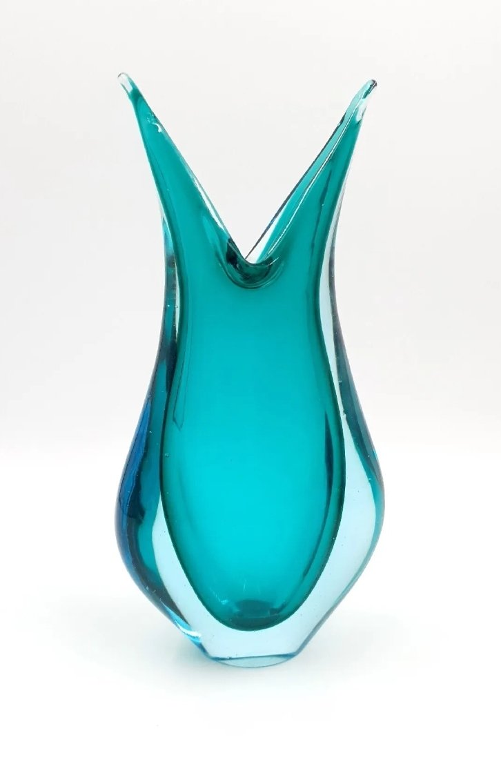 Vintage Murano Glass Beak Vase