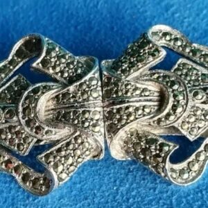 Art Deco Duette Dress Clips