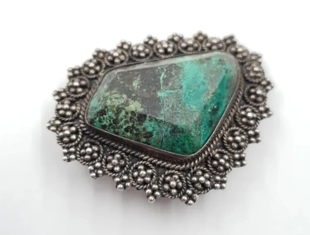 Eilat Gemstone Pendant Brooch