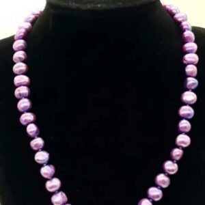 Purple Pearl Necklace