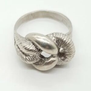 Mid Century Ring Sterling Silver