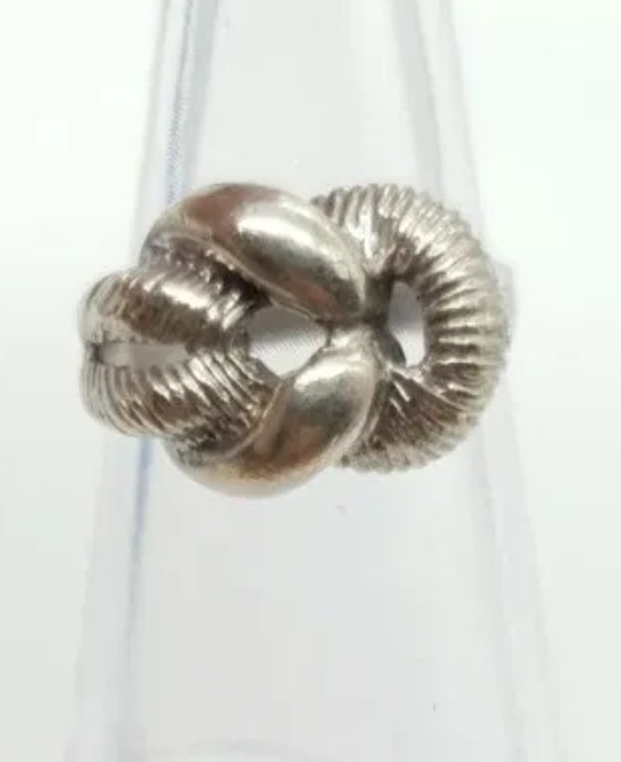 Silver Knot Ring