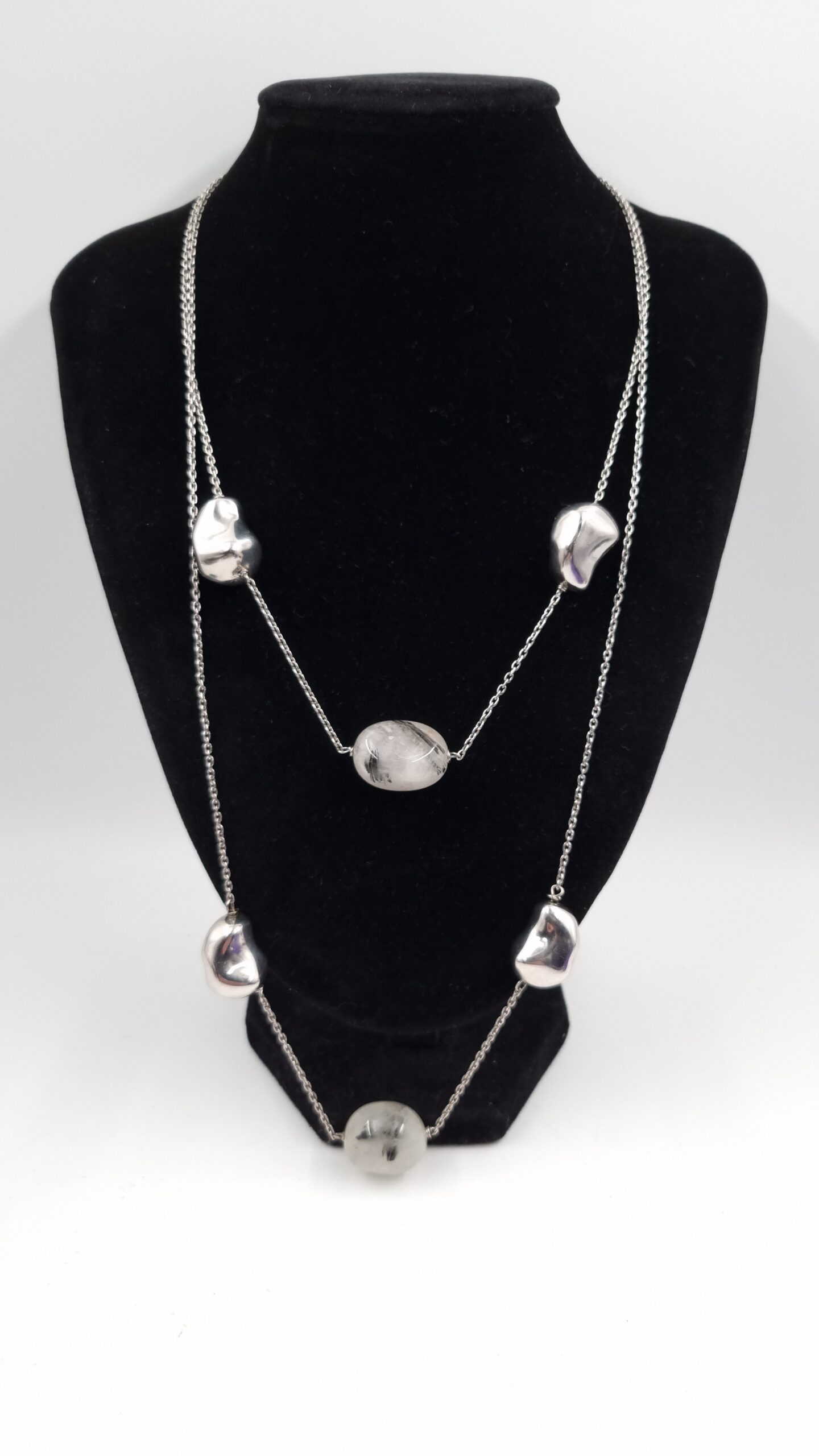 Tourmalated Quartz Necklace