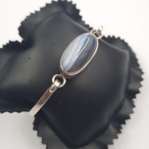 Lace Agate Bangle