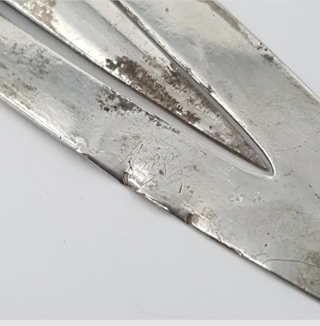 Silver Rome Bookmark SPQR She Wolf 800 Silver dated 1927 - Image 5