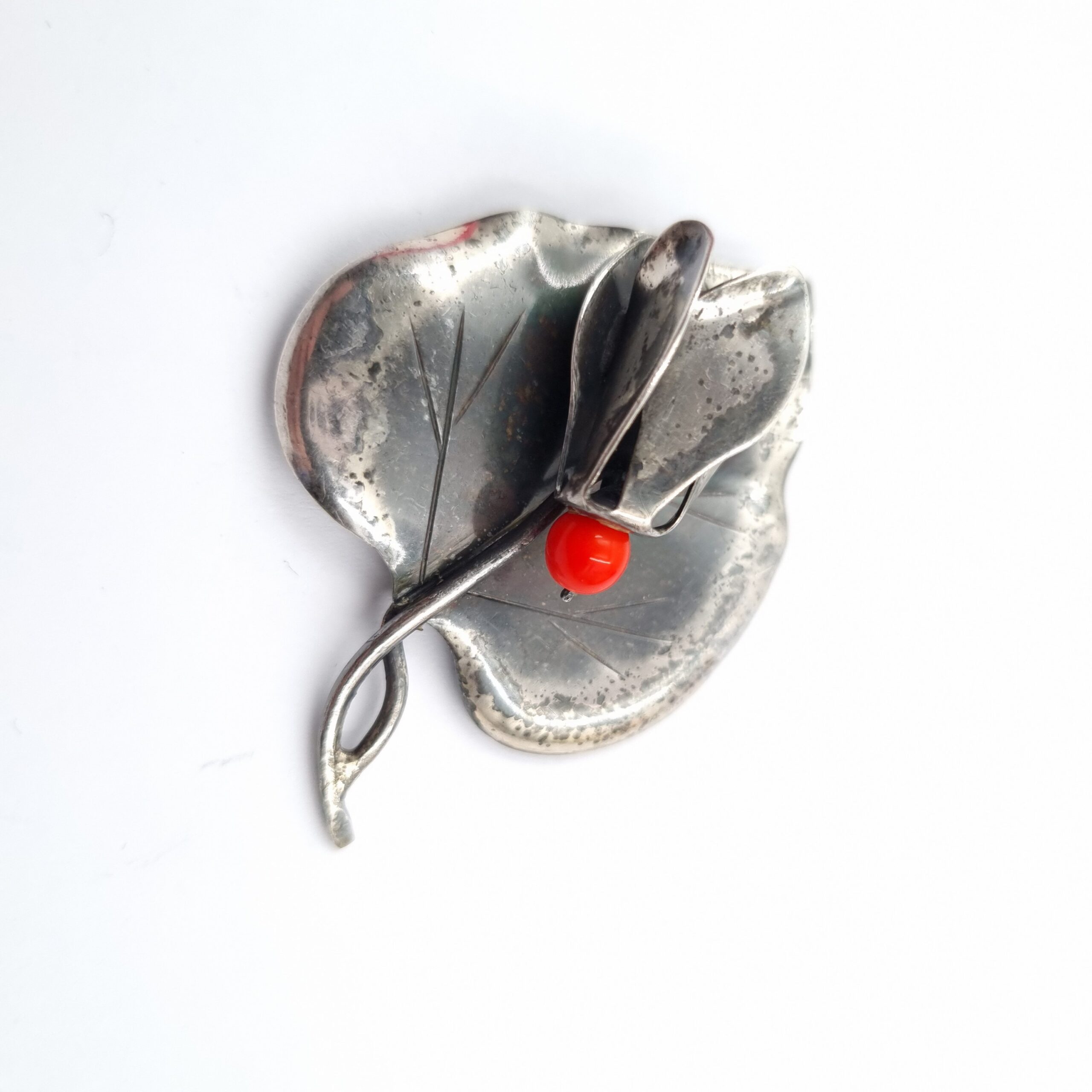 Hans Teppich Silver Brooch