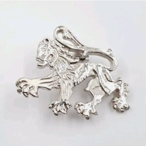 Hamish Dawson Bowman Rampant Lion Brooch