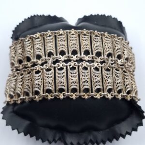 Ottoman Silver Filigree Bracelet