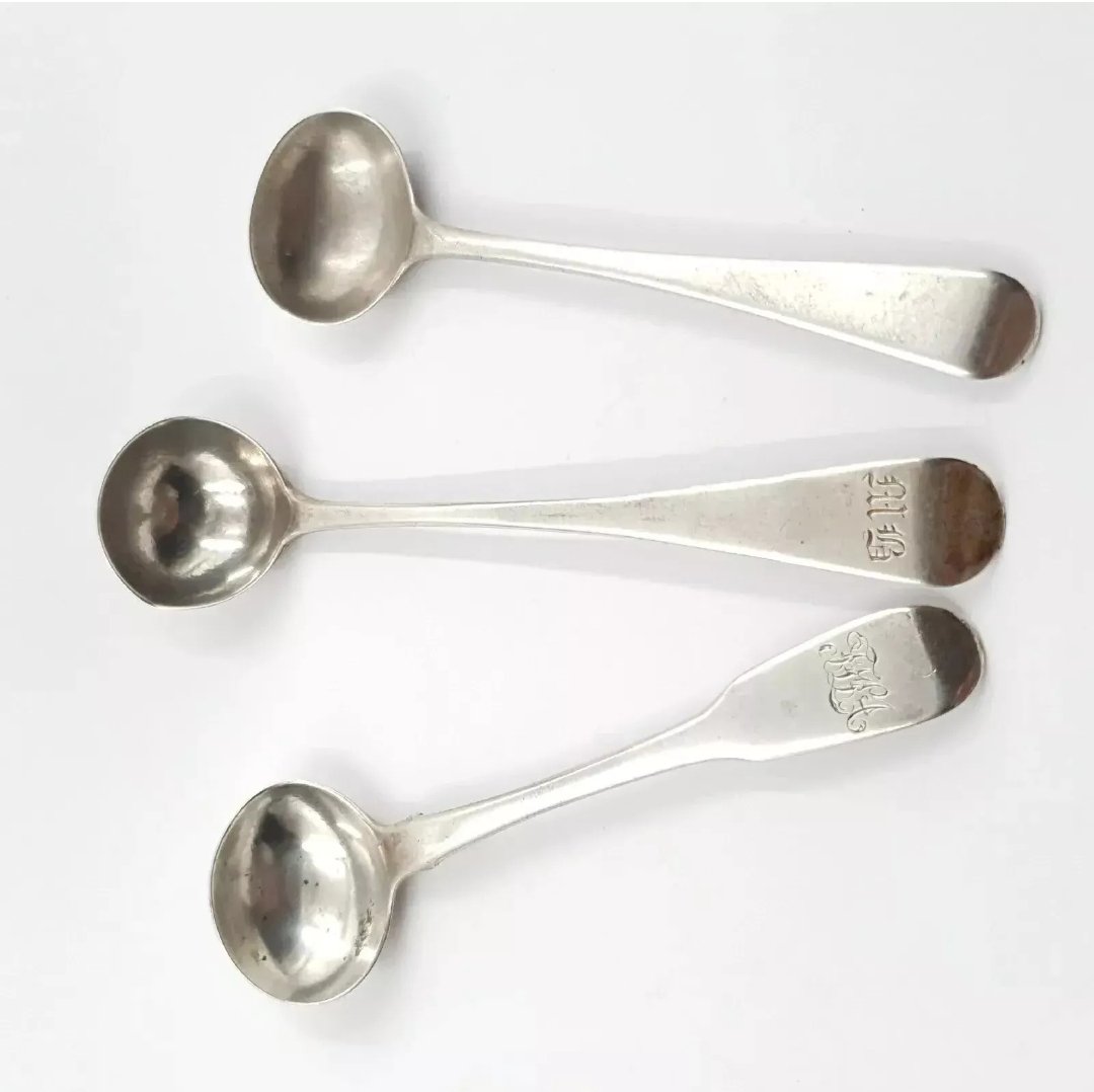 Georgian Silver Salt Spoons