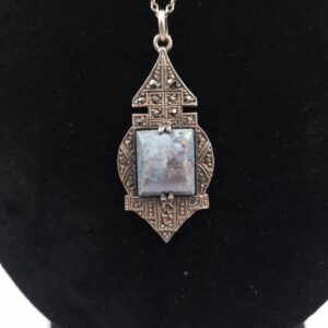 German Art Deco Pendant Necklace