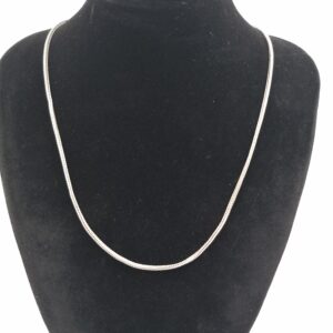 Sterling Silver Foxtail Chain 18in 1.8mm