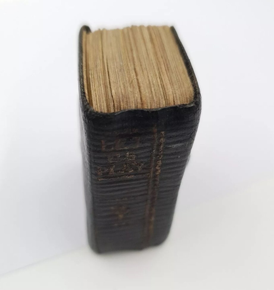 Antique Playing Cards Miniature Let Us Play Set With Leather Wrap Case Complete - Image 3