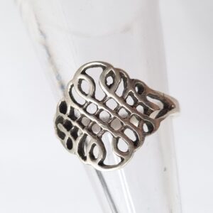 Sterling Silver Celtic Keltic Knot Band Ring N