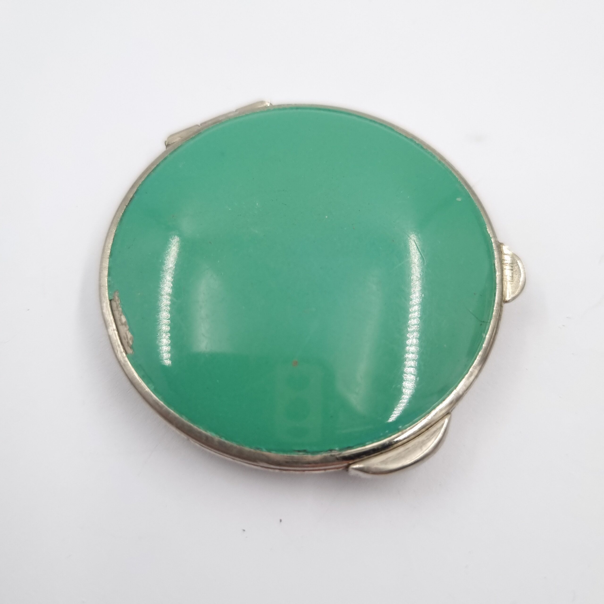 Art Deco Petit Point Powder Compact c1930s Austria - Image 3