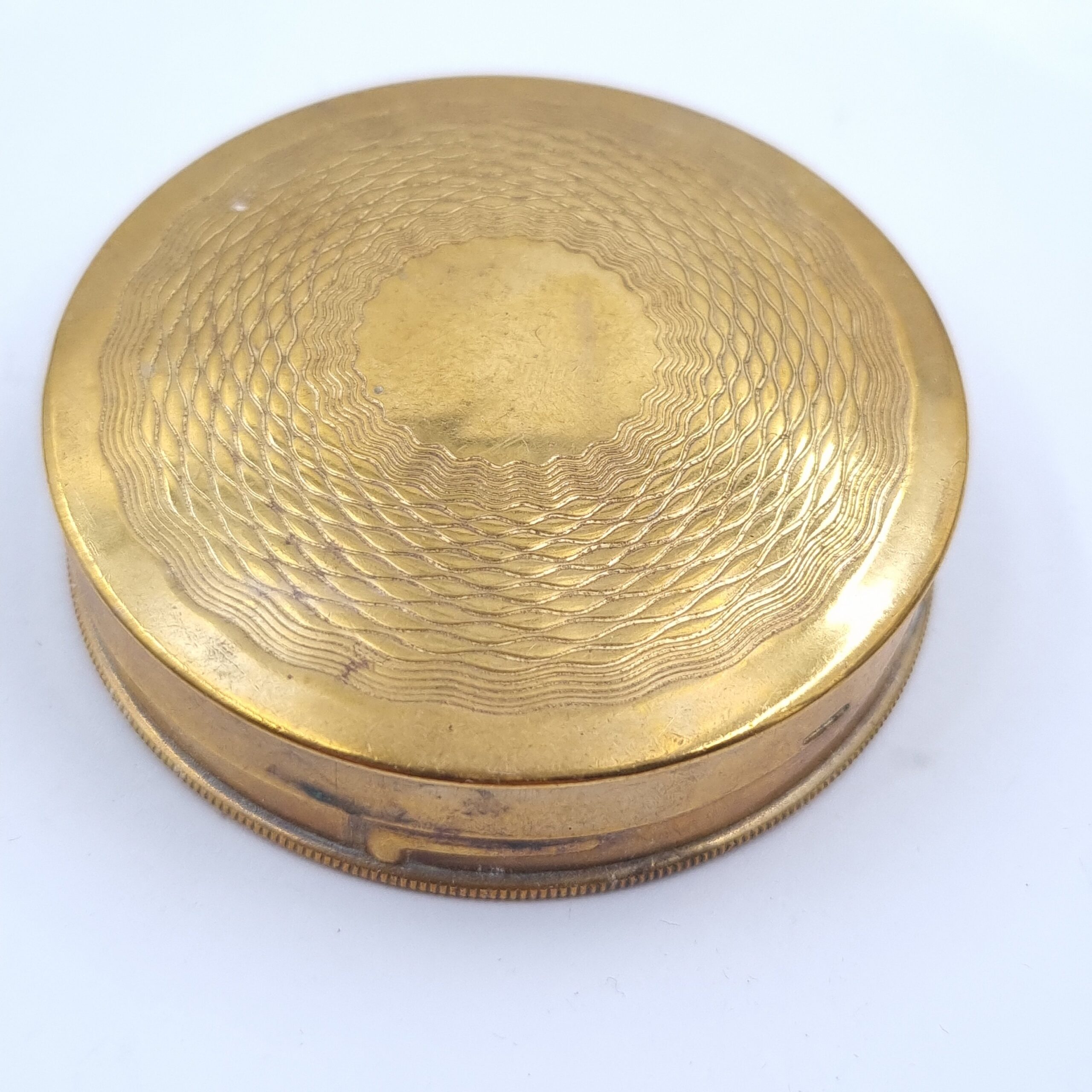 Art Deco French Powder Compact by Dhaussy with Colander Sifter - Image 2