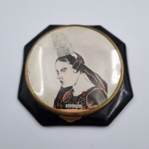 French Art Deco Bakelite Powder Compact
