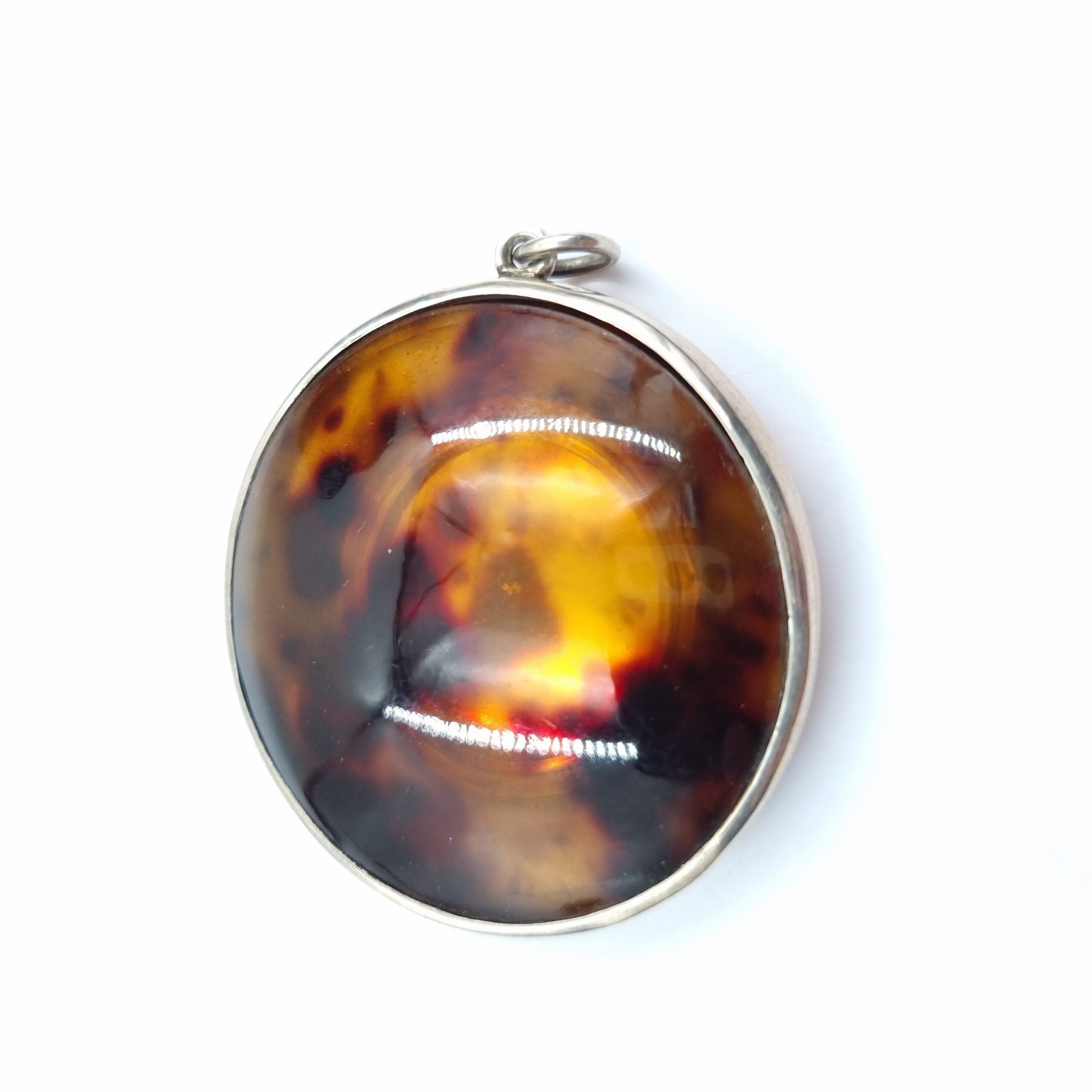 Antique Silver & Tortoiseshell Powder Compact Hallmarked 1902 Samuel M Levi - Image 3