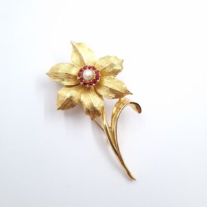 Boucher Narcissus Brooch