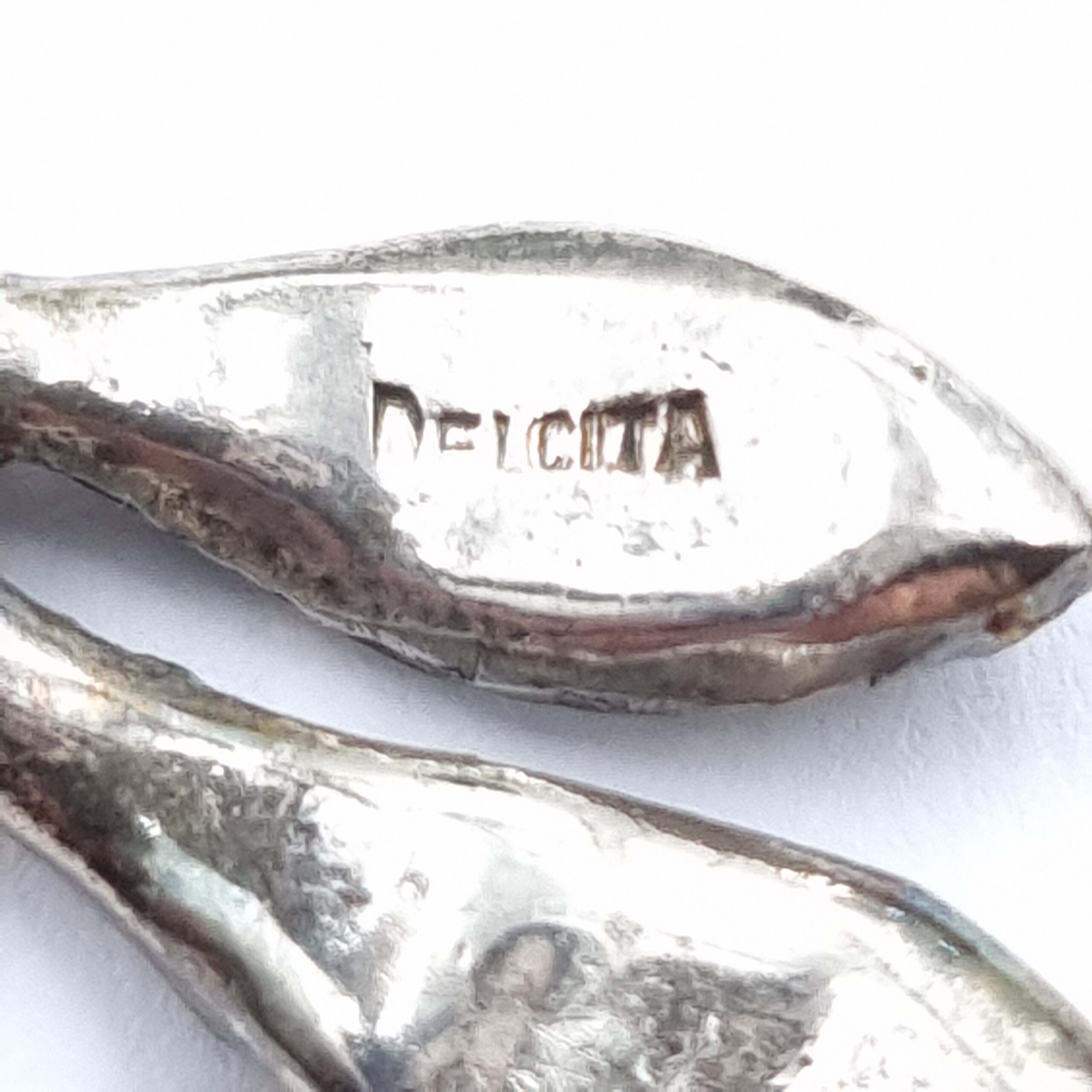French Art Deco Silver Marcasite Earrings Clip On by Delcita - Image 3
