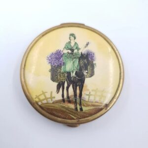 Art Deco Potter & Moore Powder Compact