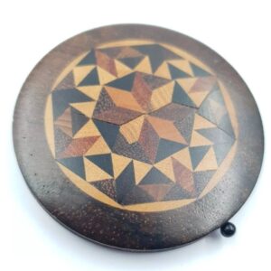 Victorian Pin Wheel Treen Parquetry