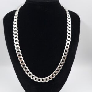 Men's Sterling Silver Curb Chain Heavy