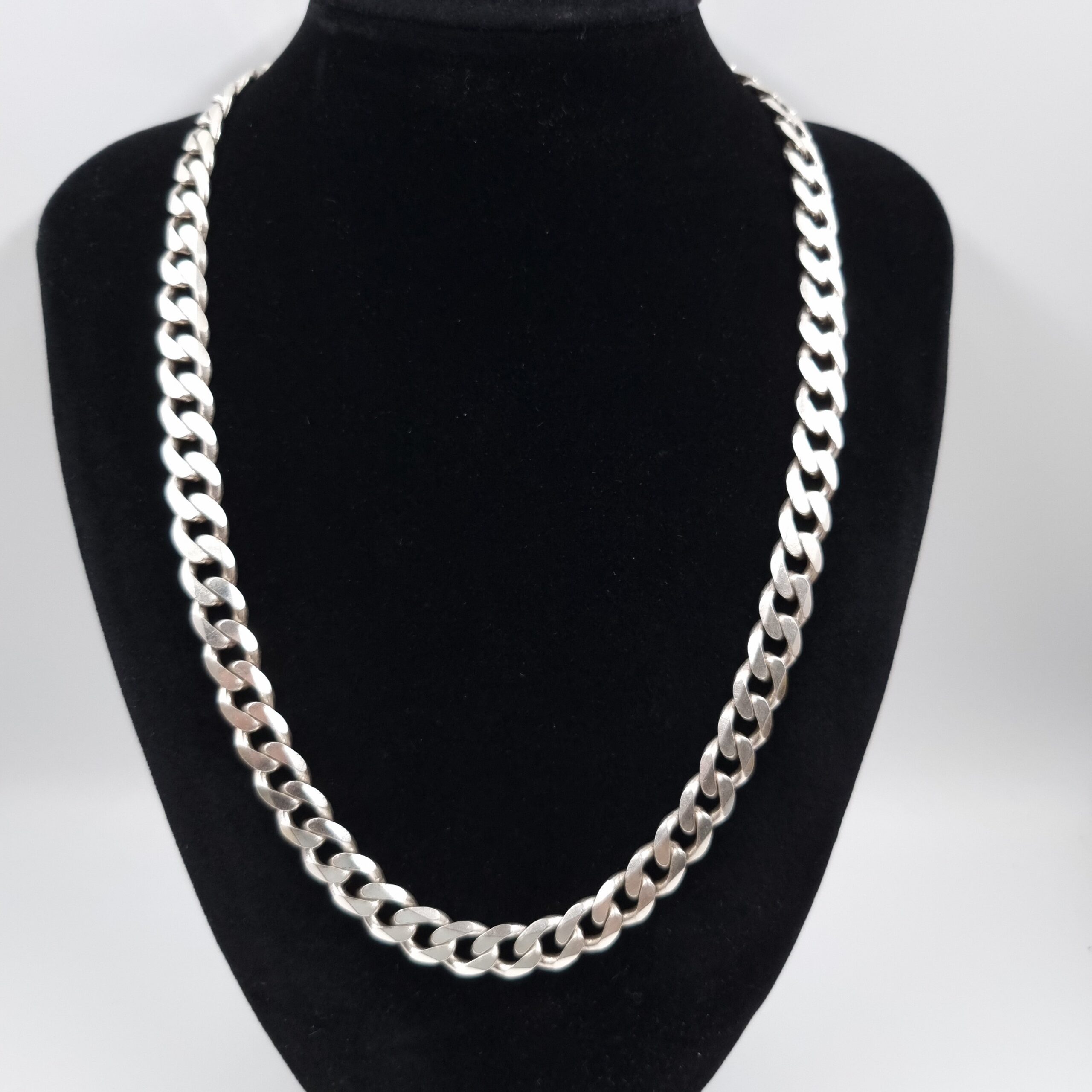Men's Sterling Silver Curb Chain Heavy