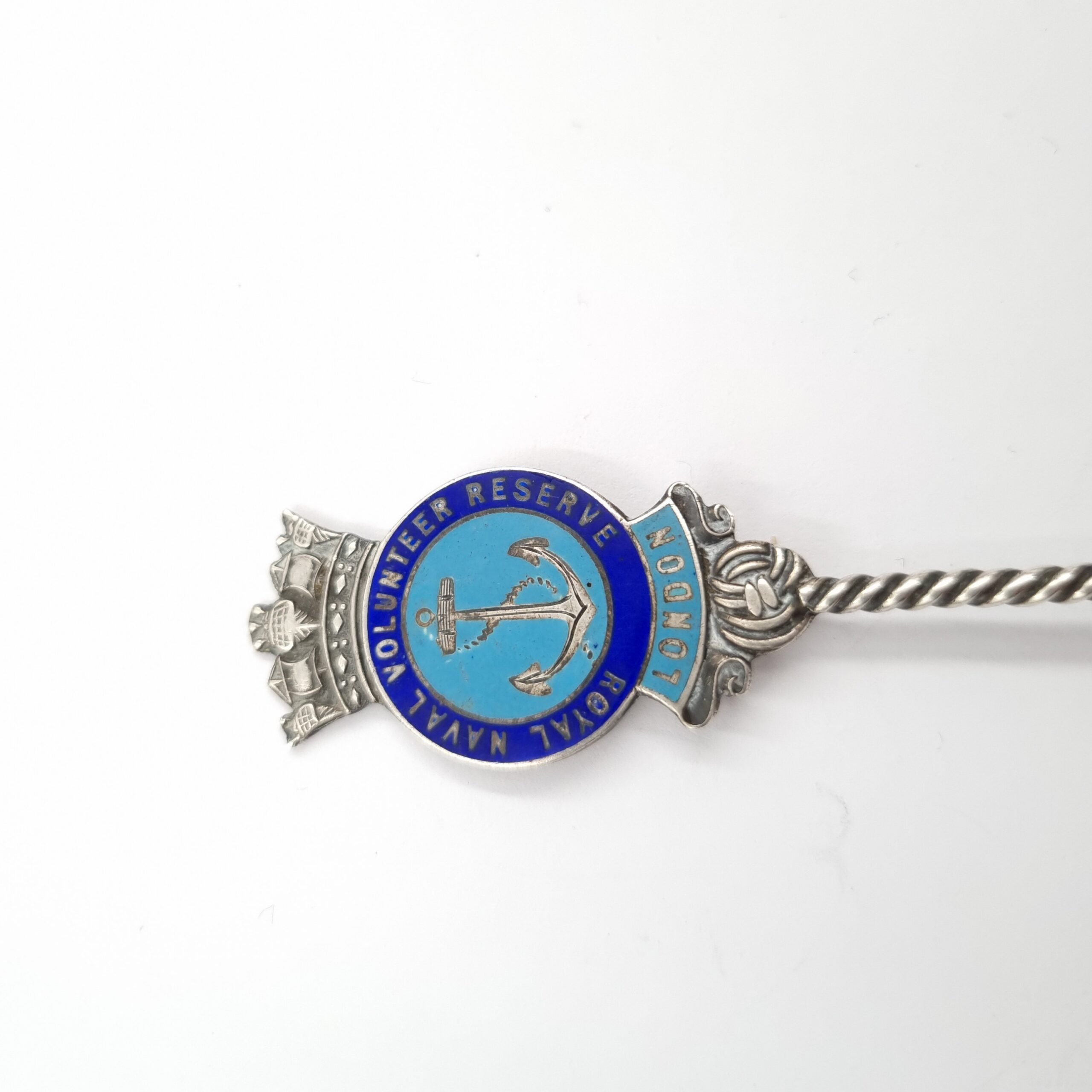Silver Royal Naval Volunteer Reserve Spoon 1909 D G Collins Ltd - Image 4