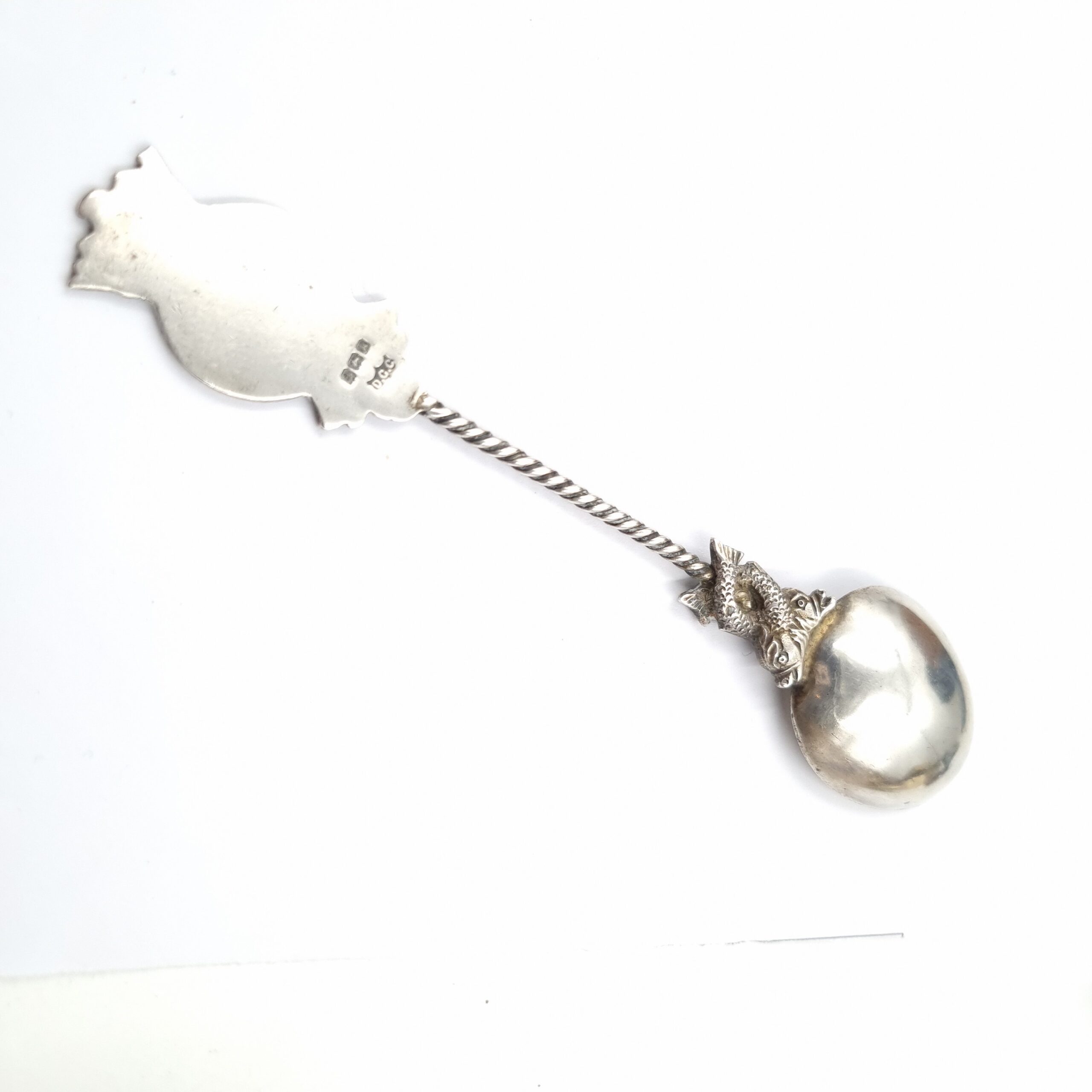 Silver Royal Naval Volunteer Reserve Spoon 1909 D G Collins Ltd - Image 3