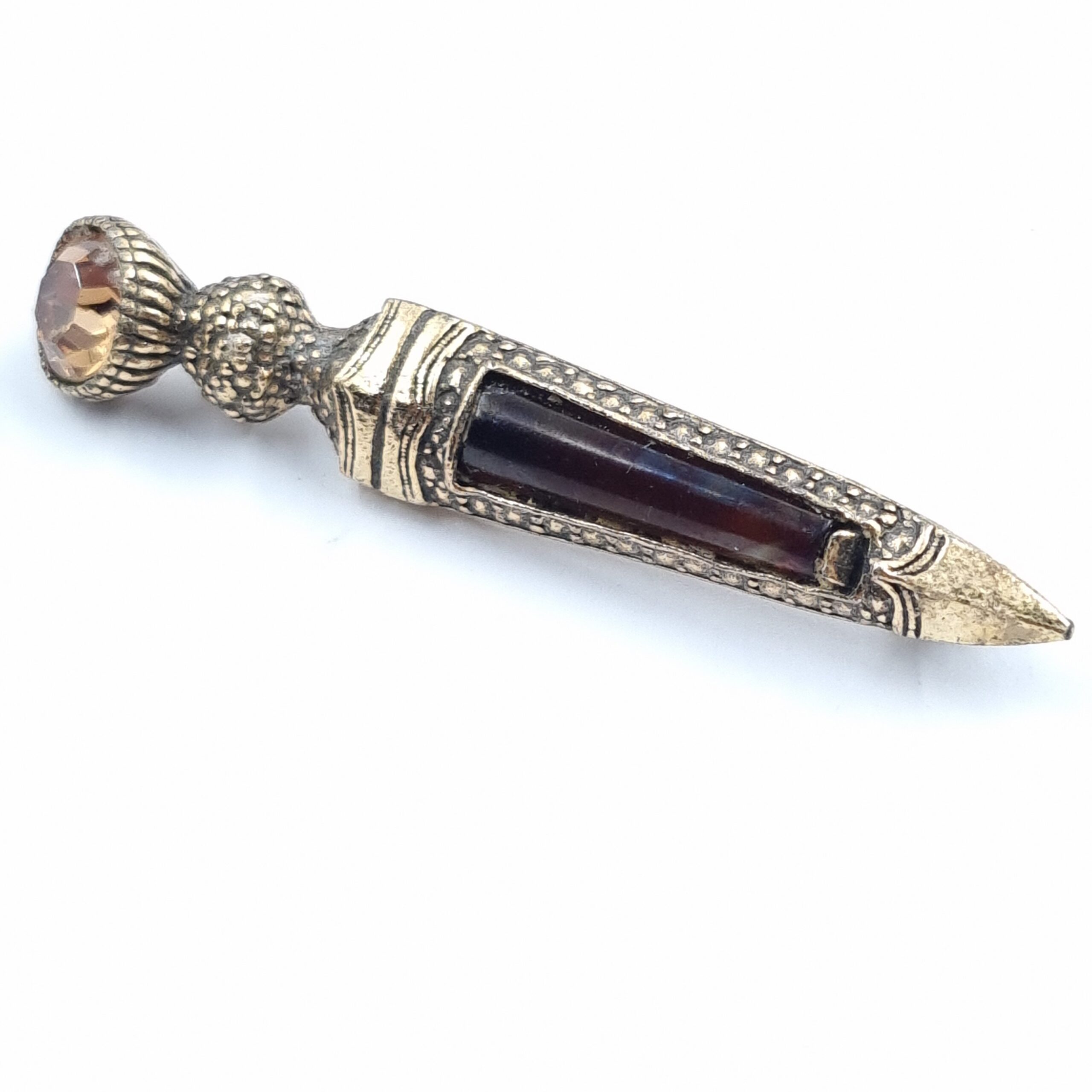 Vintage Miracle Dirk Brooch Scottish