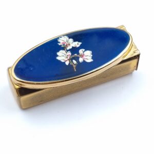 Stratton Lipstick Case Mirror Spring Loaded