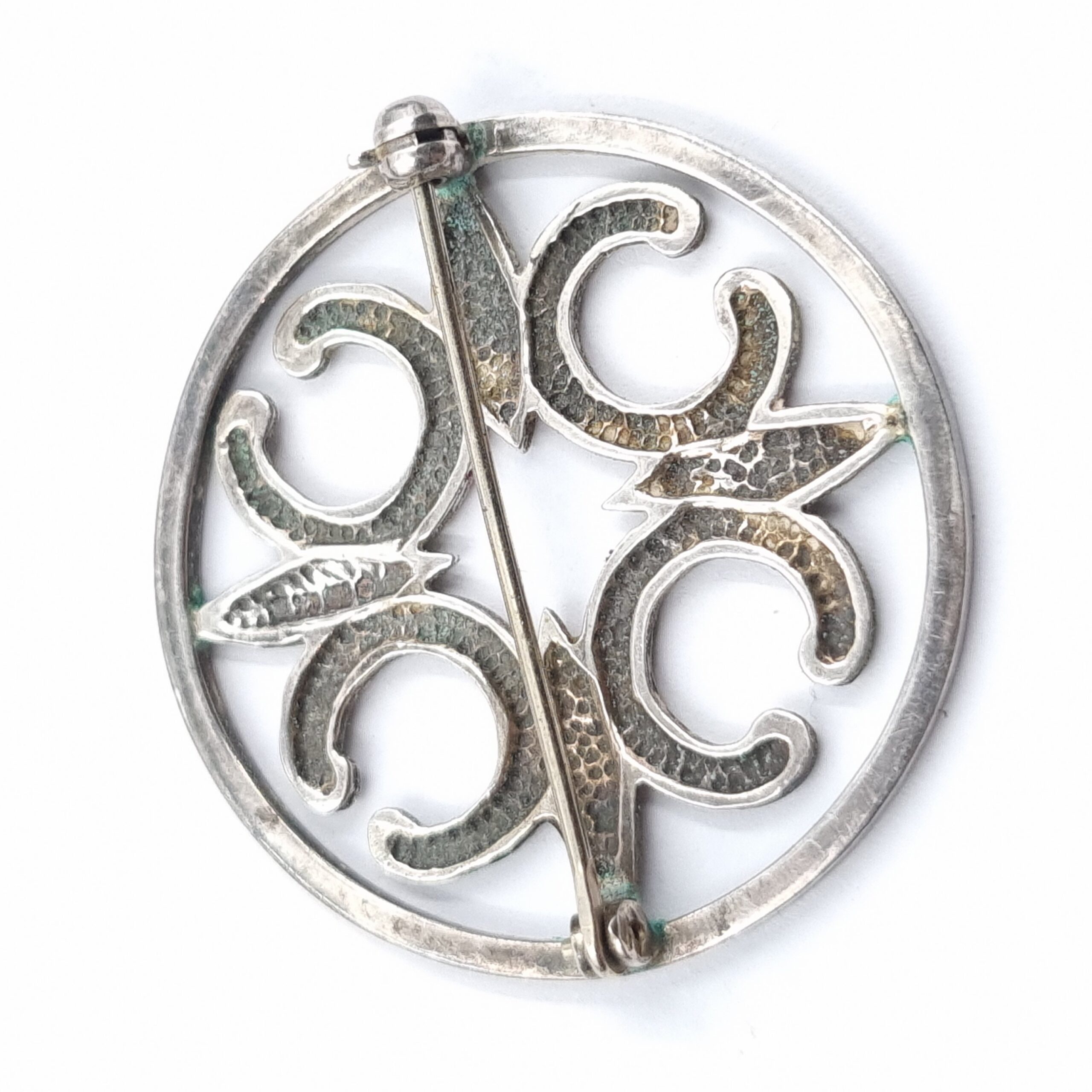 Malcolm Gray St Magnus Brooch Sterling Silver Hallmarked Edinburgh - Image 3