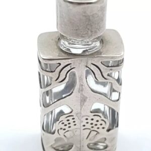 Ari Norman Silver Cased Perfume Bottle