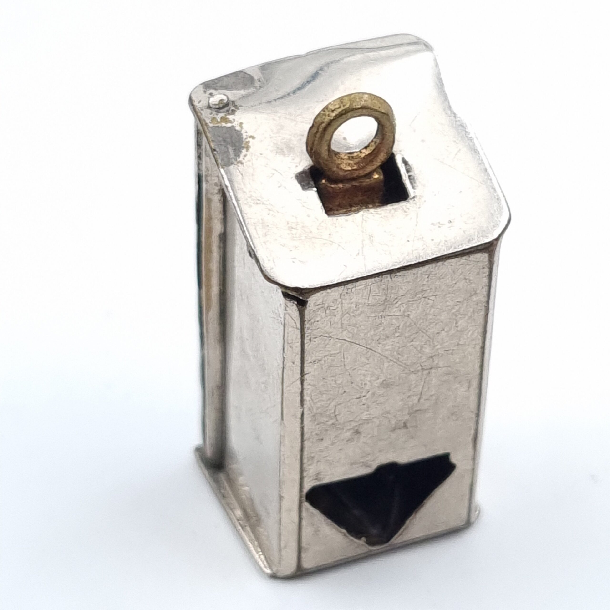 Victorian Cigar Cutter Novelty Lady in Water Closet Loo - Image 5