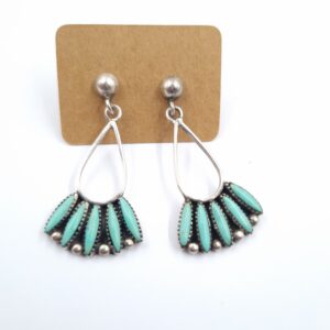 Vintage Zuni Drop Earrings