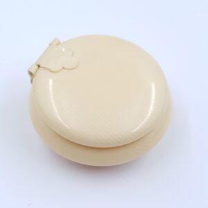 Art Deco Celluloid Powder Pot with Mirror