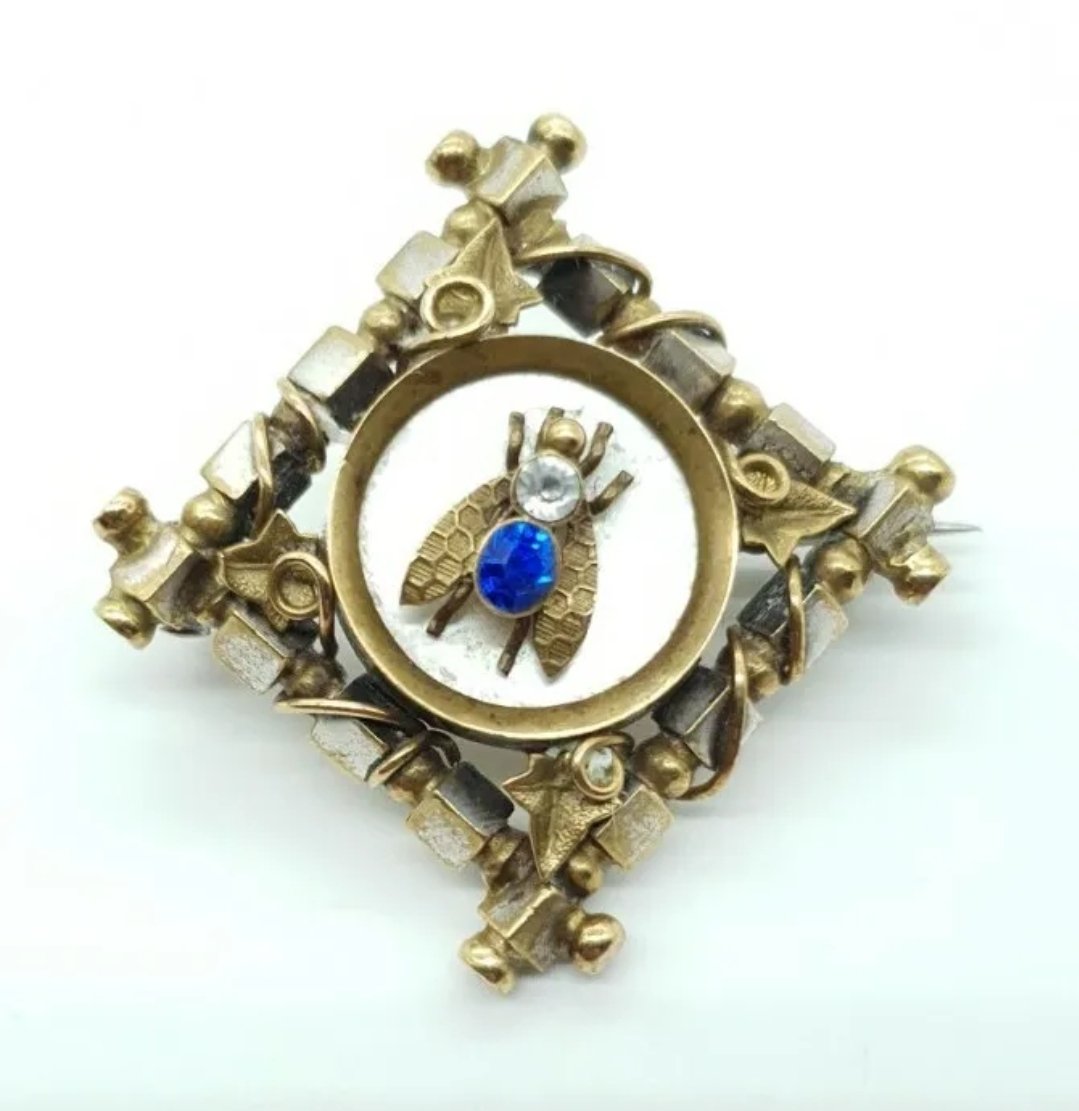 Victorian Bee Brooch