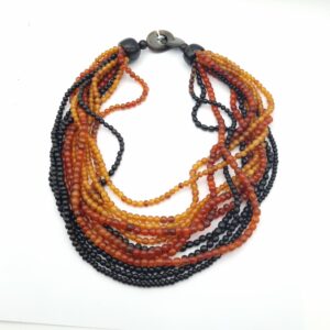 Gerda Lynggaard Multi Strand Amber