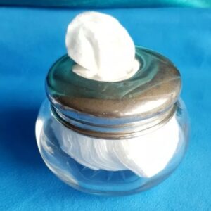 Chester Silver Top Vanity Pot