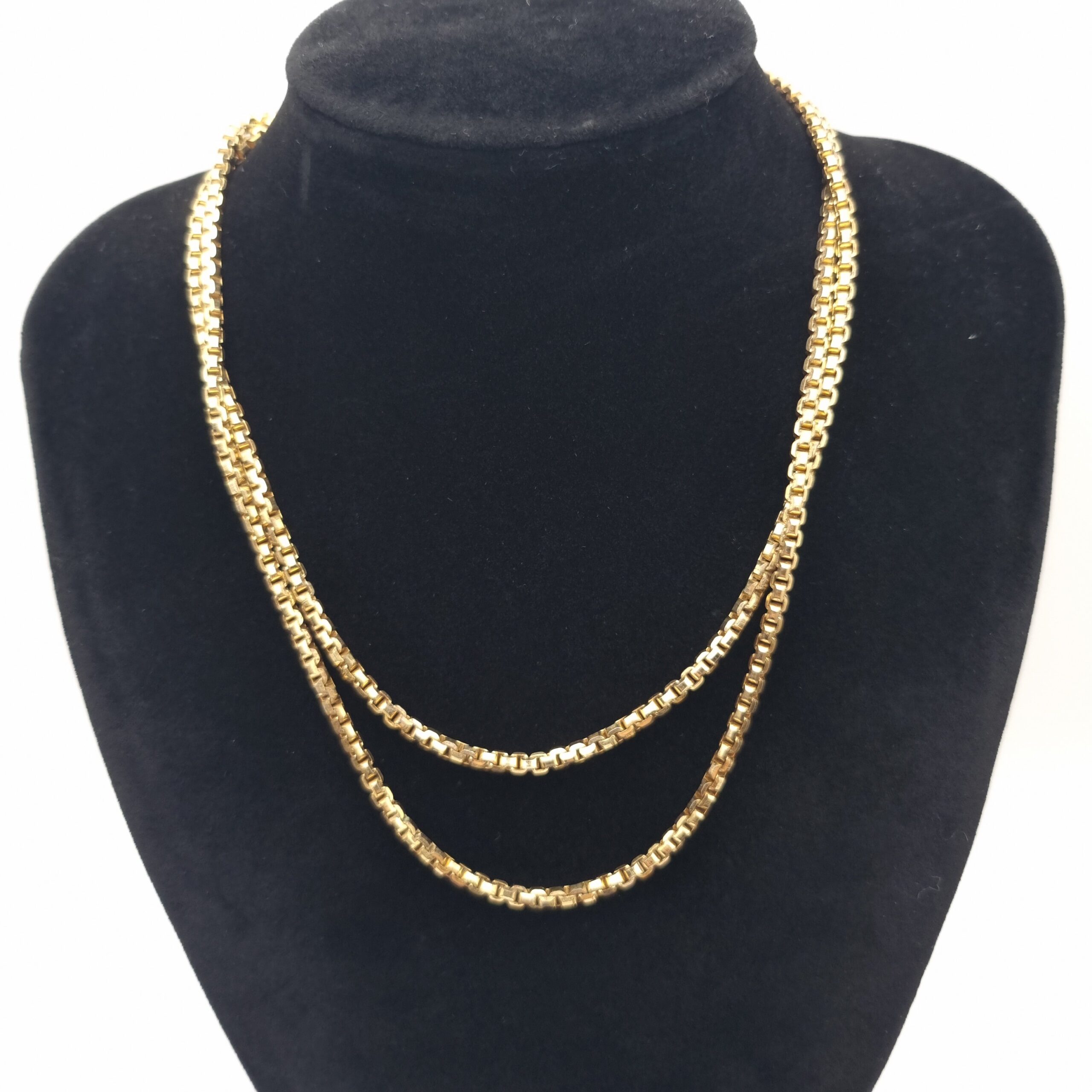 Grossé Germany Box Chain Long Necklace - Image 2