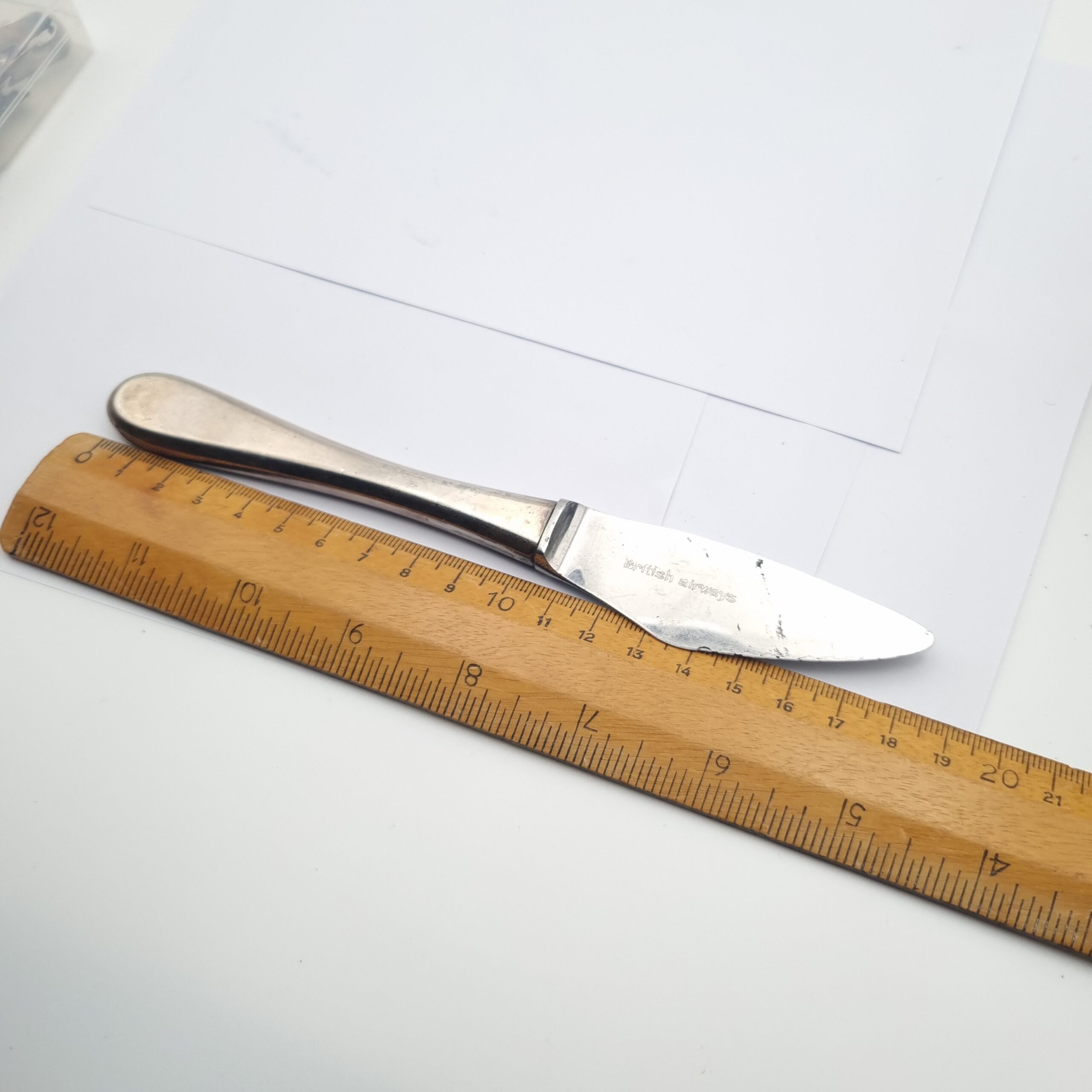 British Airways Vintage Steak Knife Silver Plated - Image 4