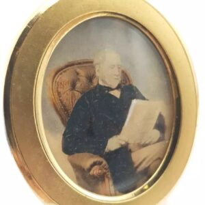 Antique Miniature Portrait