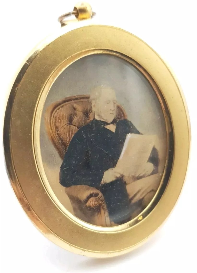Antique Miniature Portrait