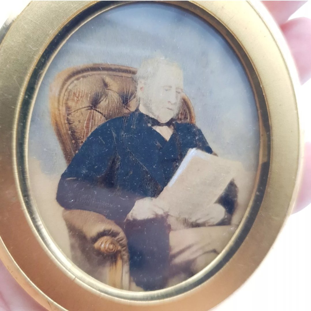 Antique Miniature Portrait