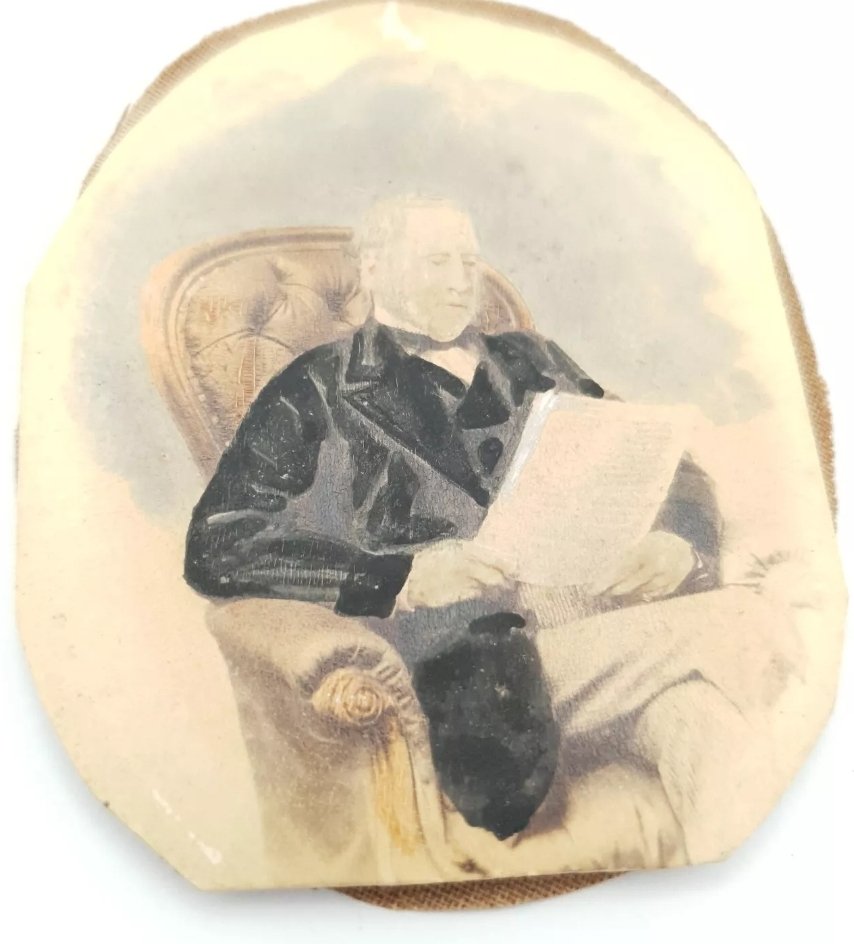 Antique Miniature Portrait