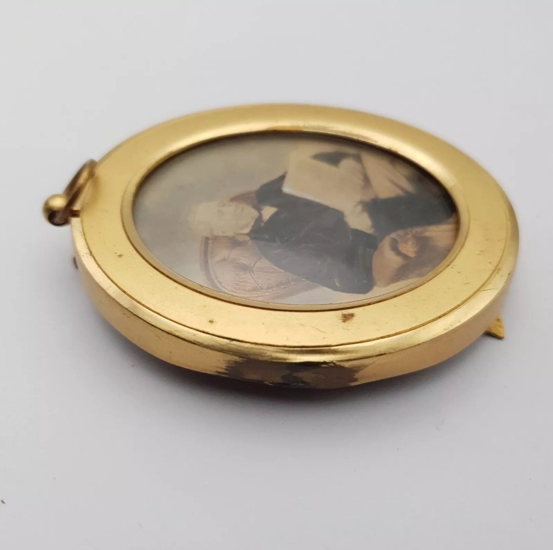 Antique Miniature Portrait