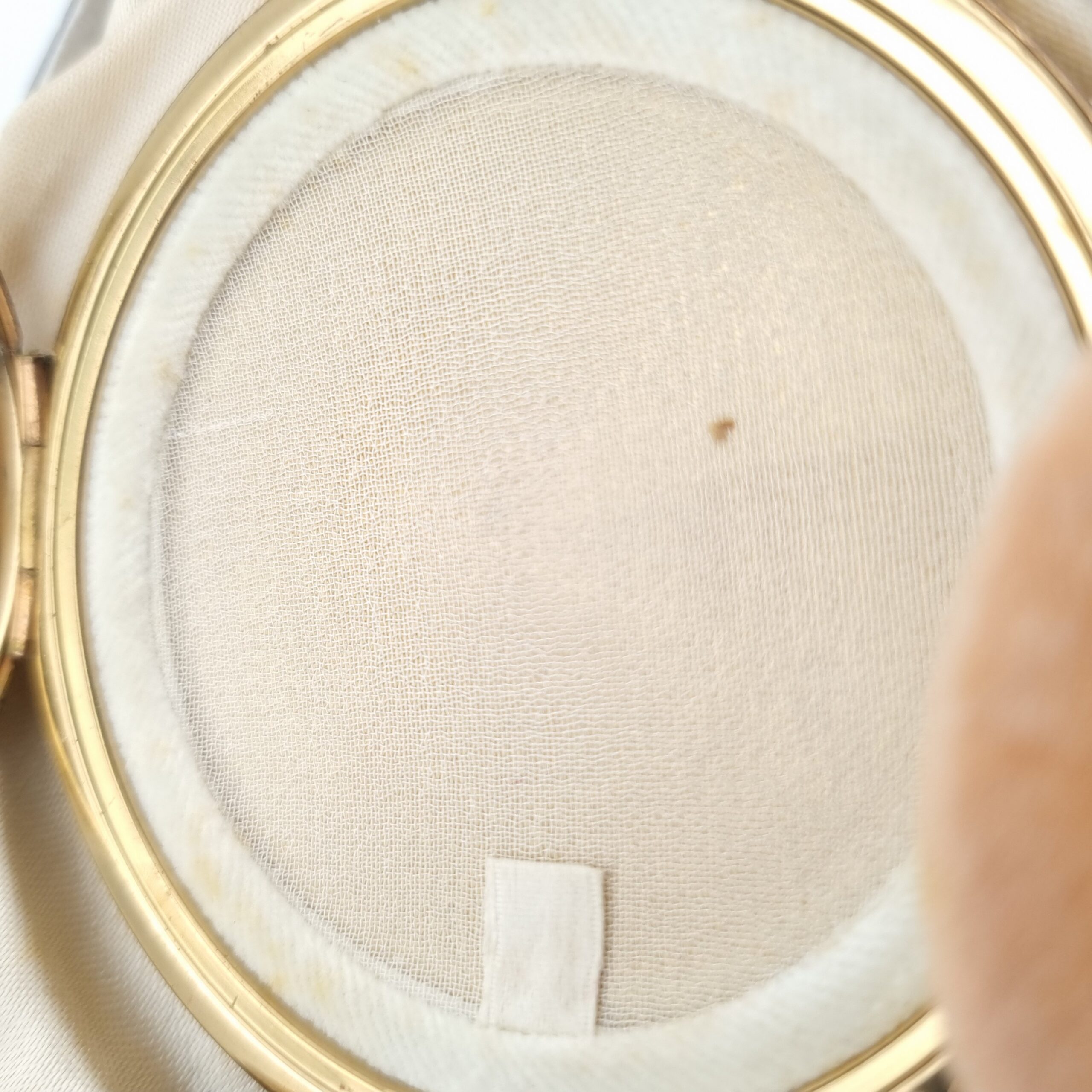 Japanese Shakudo Powder Compact 24K Gold Inlay Fuji Temple - Image 6