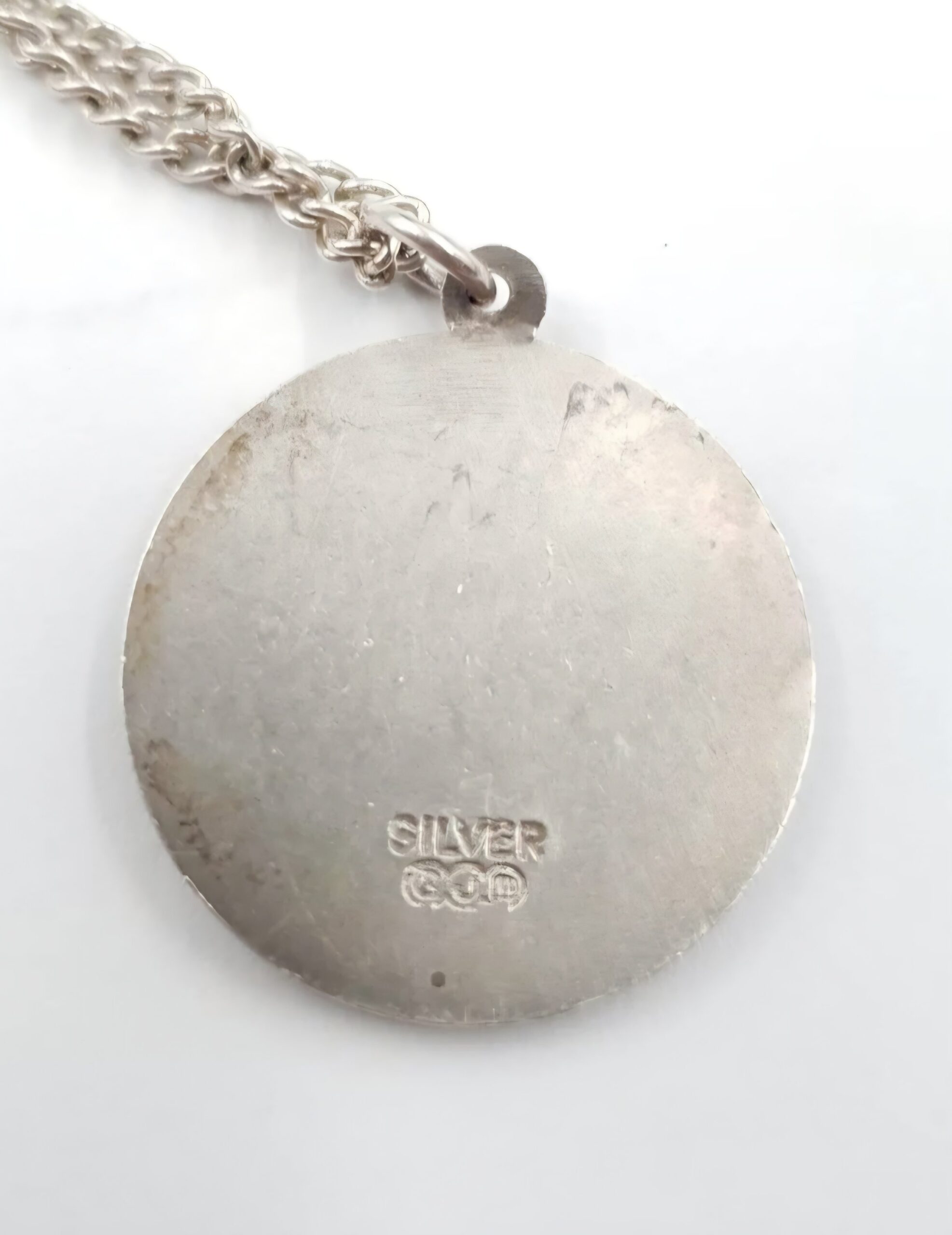 Georg Jensen Ltd St Christopher Pendant Sterling Silver Necklace - Image 4